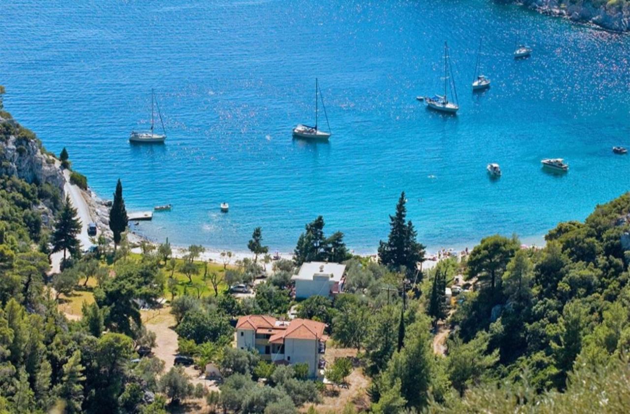 Limnonari Beach Rooms Skopelos Town Exterior photo